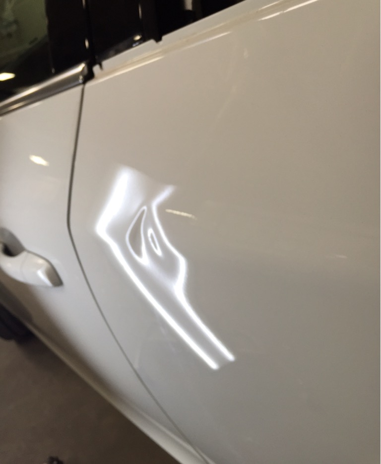 door dent new lexus